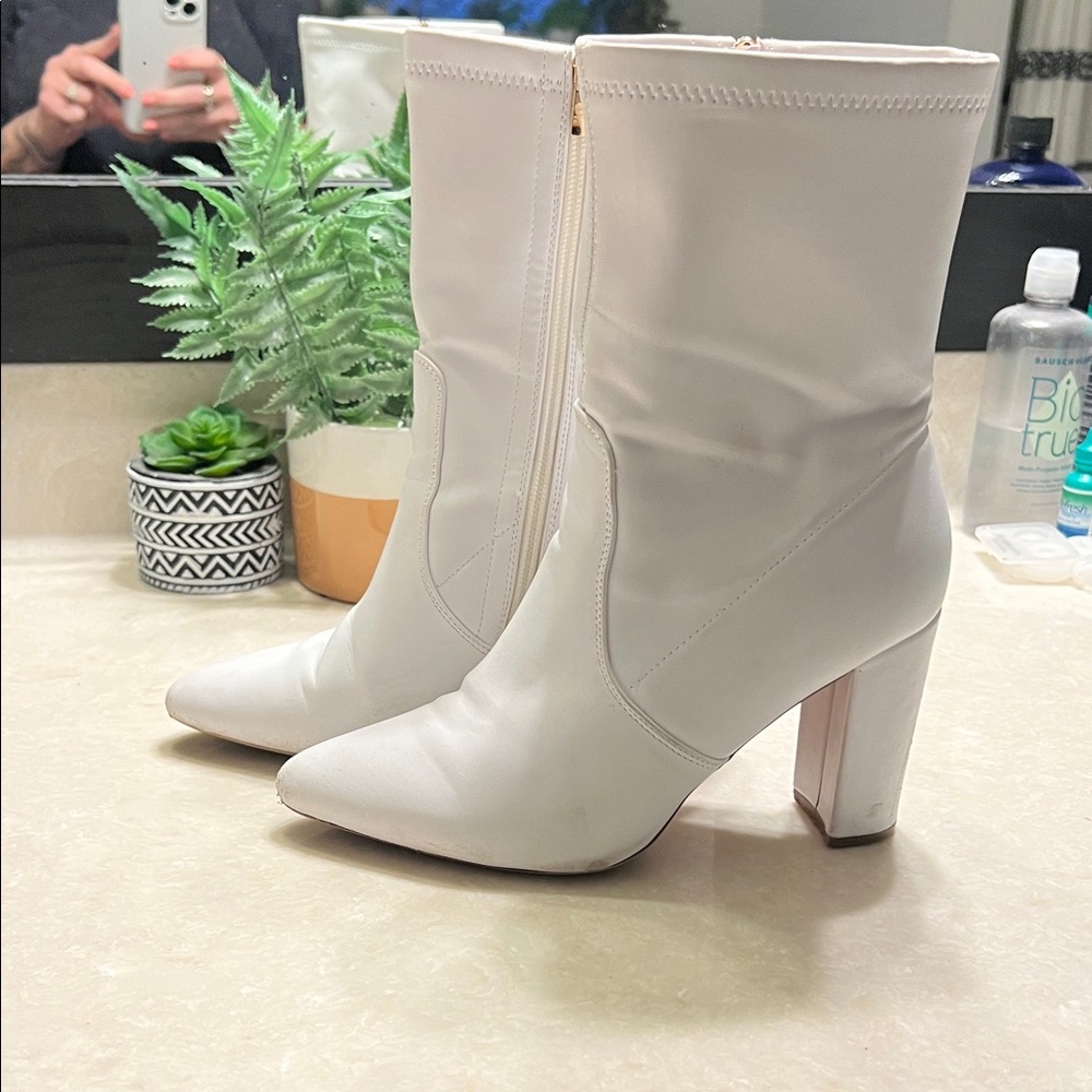White Women's Boots